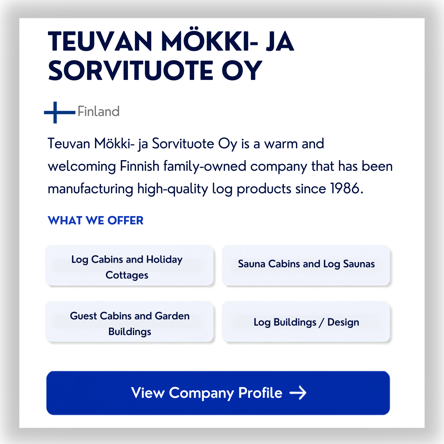 Teuvan Mökki- ja Sorvituote Oy